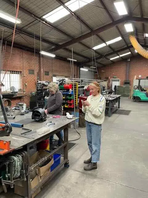 Hard at work